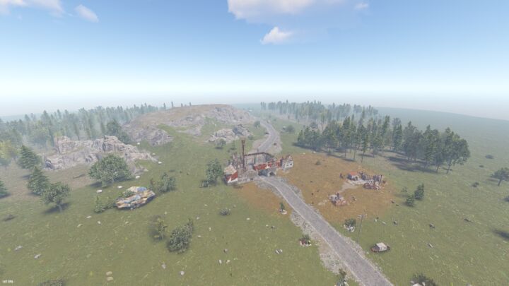 Rust Delta Outpost (Underground Safezone Monument) All Products