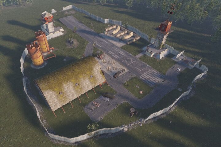 Rust Mini Airfield Prefabs