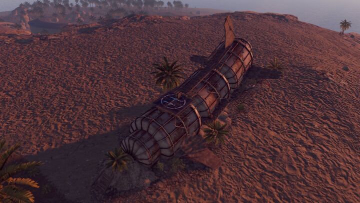 Rust Crashed Zeppelin (Timelines Monument) All Products