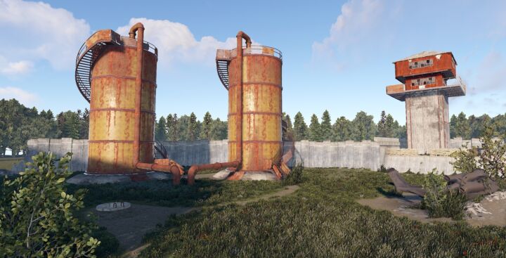 Rust Mini Airfield Prefabs