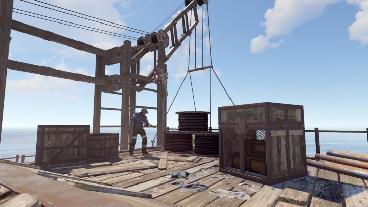 Rust Sulfur Rig (Oil Rig Replacement) Prefabs