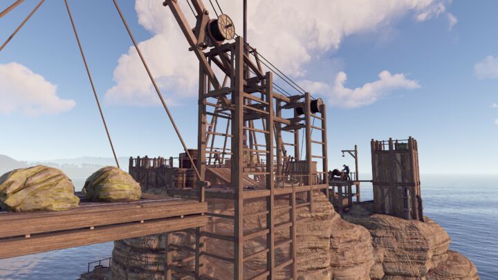 Rust Sulfur Rig (Oil Rig Replacement) Prefabs