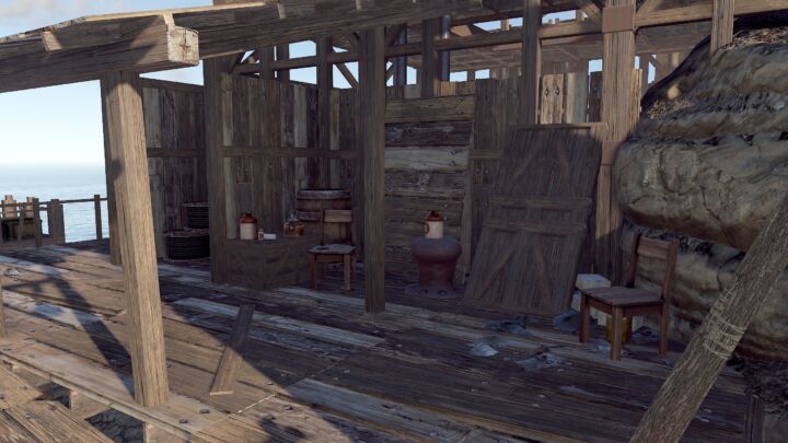 Rust Sulfur Rig (Oil Rig Replacement) Prefabs