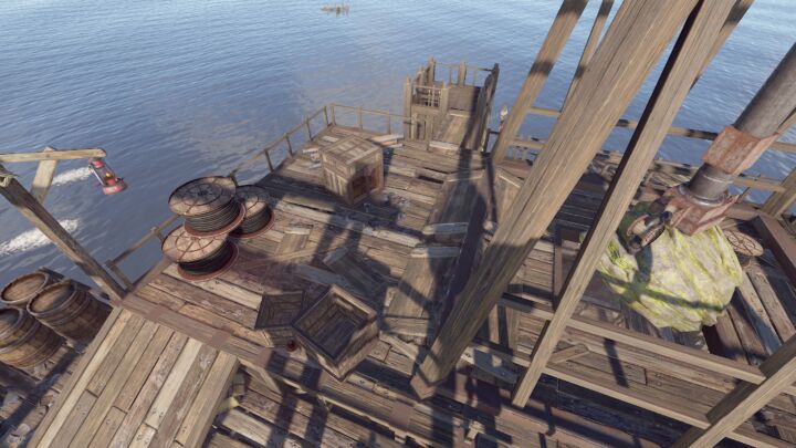 Rust Sulfur Rig (Oil Rig Replacement) Prefabs