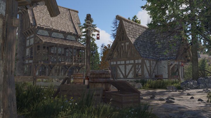 Rust Town of Everfall (Medieval Supermarket) Prefabs