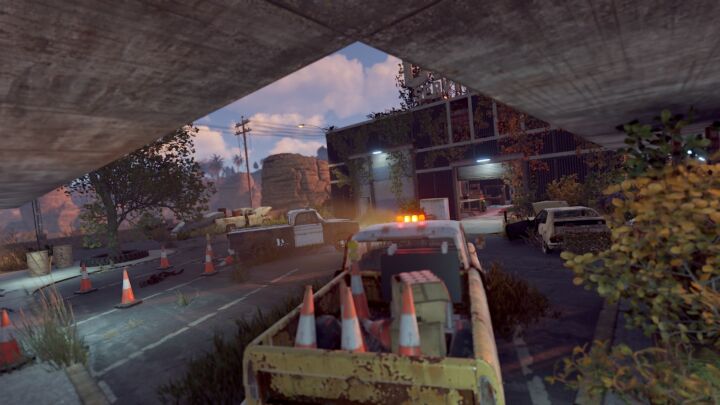 Rust Wayside Car Service Prefabs