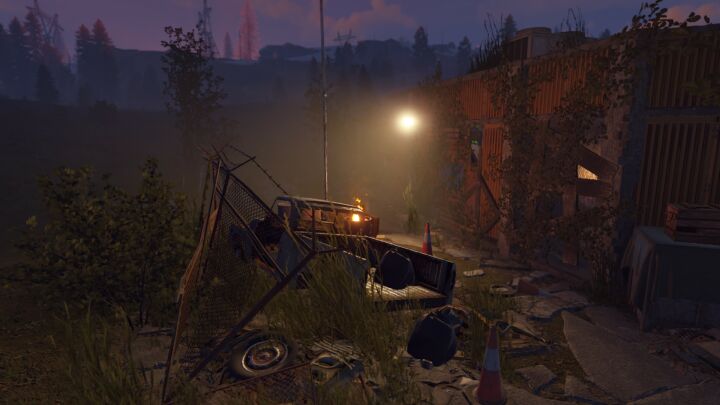 Rust Wayside Food Shop Prefabs