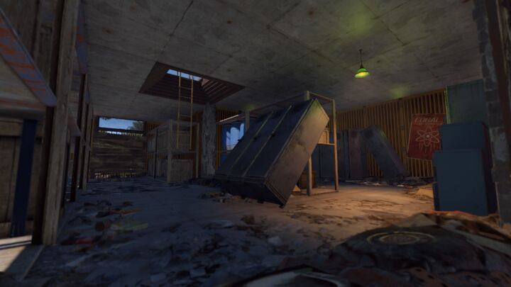 Rust Wayside Food Shop Prefabs