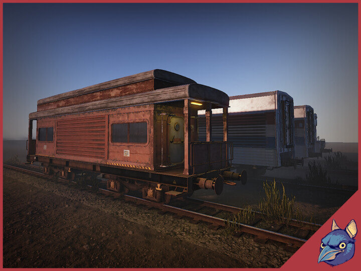 Rust Gracktrak Passenger Trains Prefabs