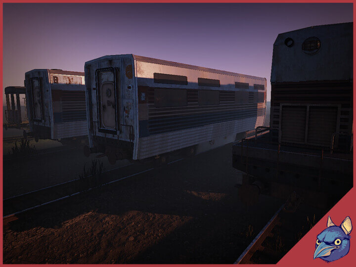 Rust Gracktrak Passenger Trains Prefabs