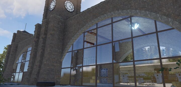 Rust Medium Railway Station All Products