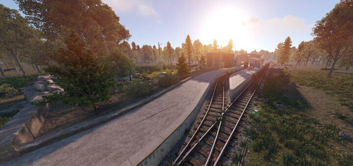 Rust Small Railway Station All Products