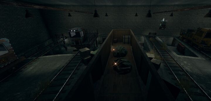 Rust Railway Turntable & Maintenance Shed All Products