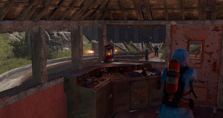 Rust Railway Turntable & Maintenance Shed All Products