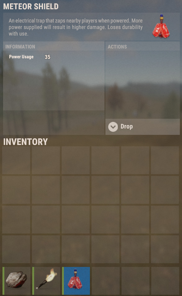 Rust Meteor Rain All Products