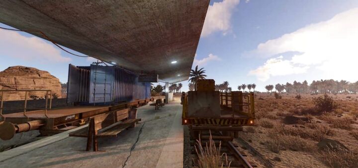 Rust Small Railway Station All Products