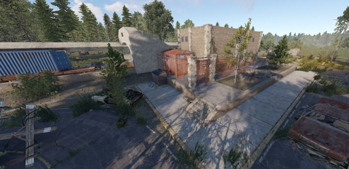 Rust Small Railway Station All Products