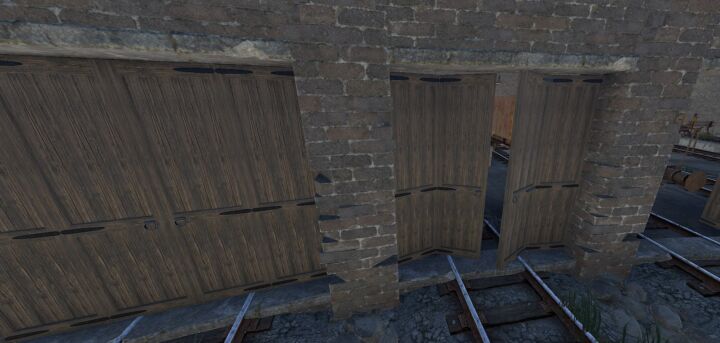 Rust Railway Turntable & Maintenance Shed All Products