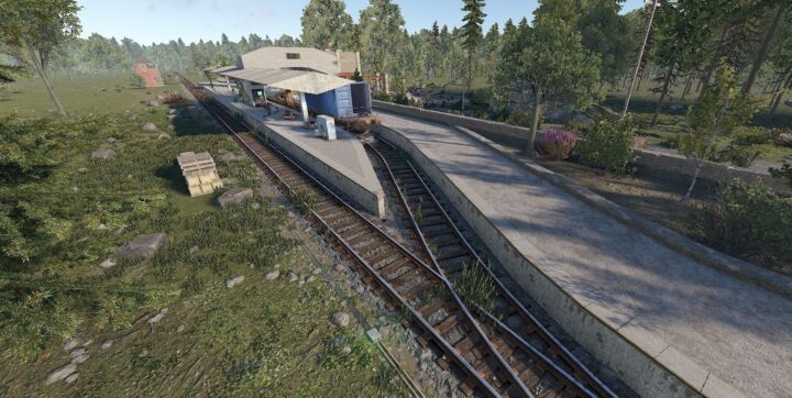 Rust Small Railway Station All Products