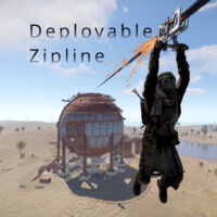 Deployable Zipline