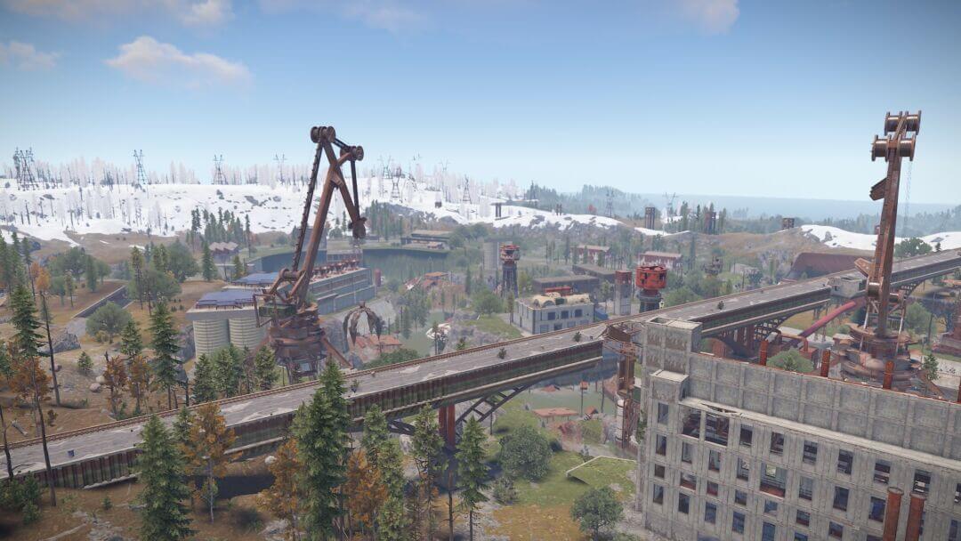 Destroyed World (Jungle Update) Custom Rust Map - Lone Design