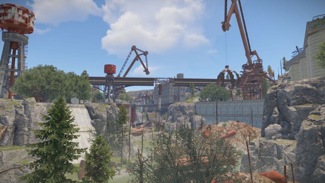 Destroyed World (Jungle Update) Custom Rust Map - Lone Design