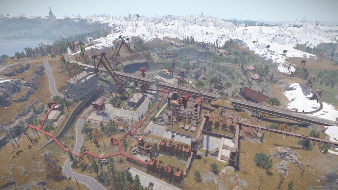Destroyed World (Jungle Update) Custom Rust Map - Lone Design