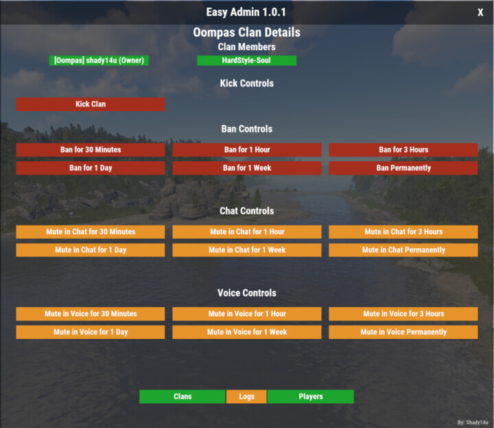 Easy Admin 4 Rust Easy Admin All Products