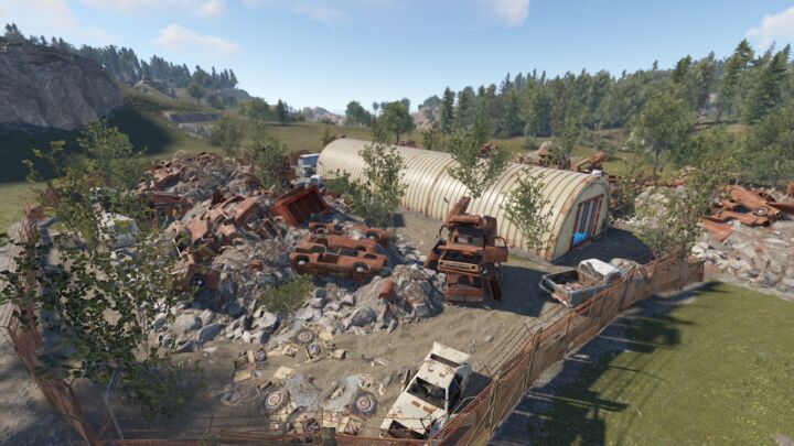 Rust Bundle of 7 Places to Build a Base Prefabs