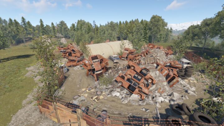 Rust Bundle of 7 Places to Build a Base Prefabs