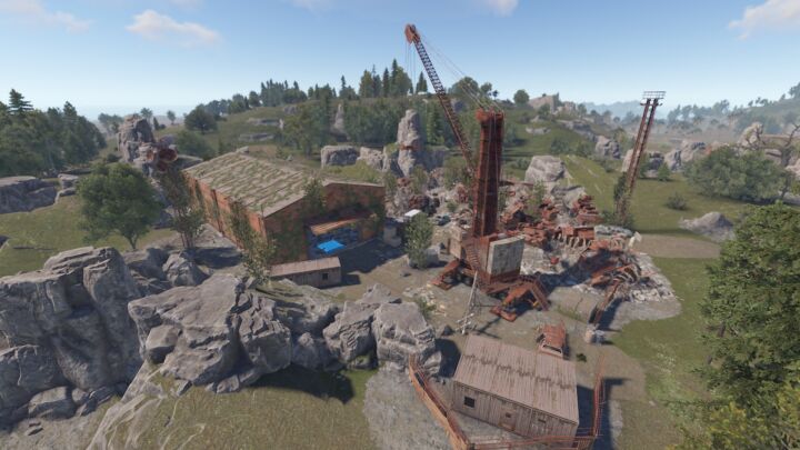 Rust Bundle of 7 Places to Build a Base Prefabs