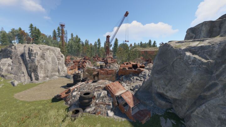 Rust Bundle of 7 Places to Build a Base Prefabs