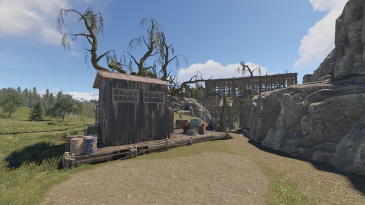 Rust Bundle of 7 Places to Build a Base Prefabs