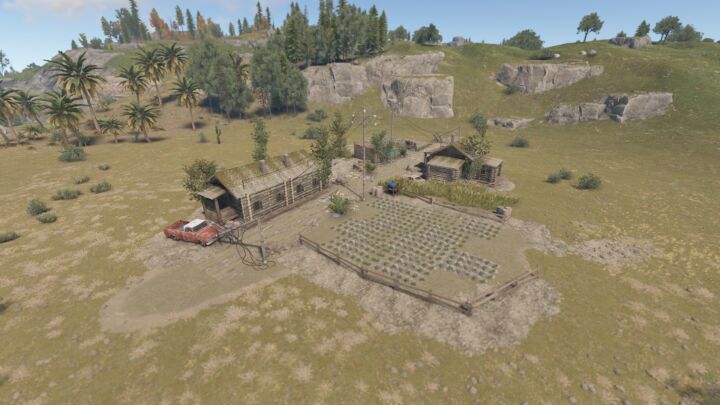 Rust Bundle of 7 Places to Build a Base Prefabs