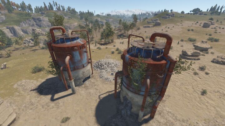 Rust Bundle of 7 Places to Build a Base Prefabs