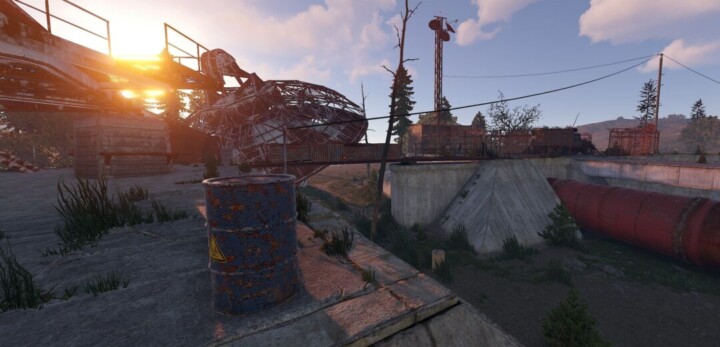 Rust Mini Satellite Monument All Products