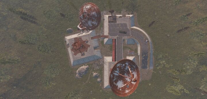 Rust Mini Satellite Monument All Products