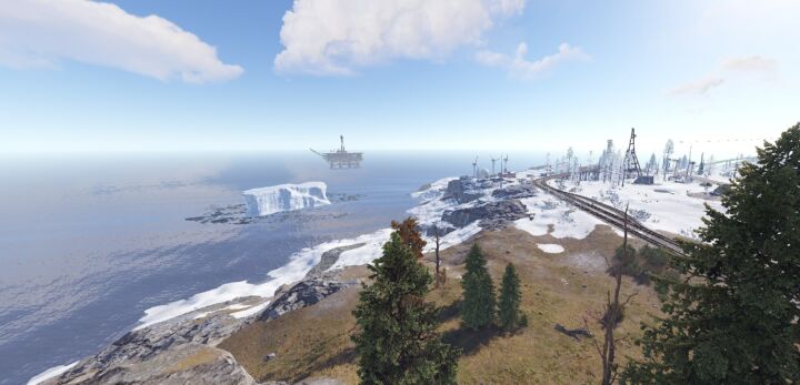 Rust Raven Island Mini Custom Map All Products