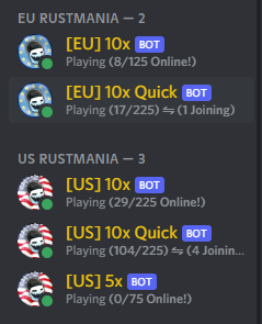 Rust Server Supporter Bot All Products