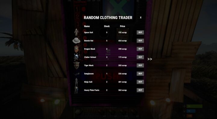 Rust Random Trader All Products