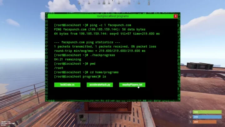 Rust Hackable Crate UI Prefabs