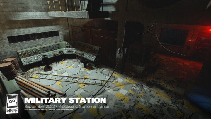 Rust MILITARY STATION Prefabs
