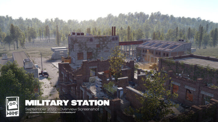 Rust MILITARY STATION Prefabs
