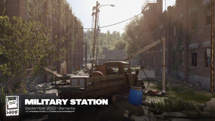 Rust MILITARY STATION Prefabs