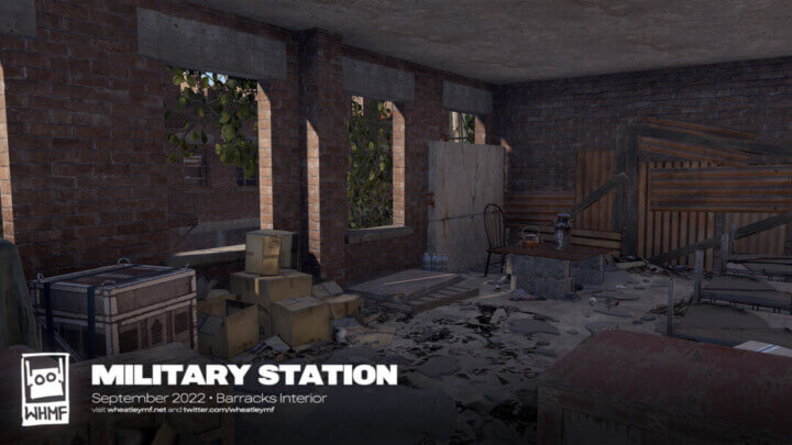 Rust MILITARY STATION Prefabs