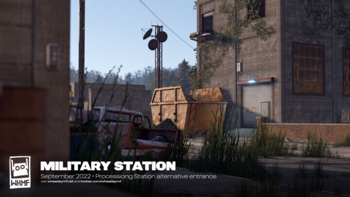 Rust MILITARY STATION Prefabs