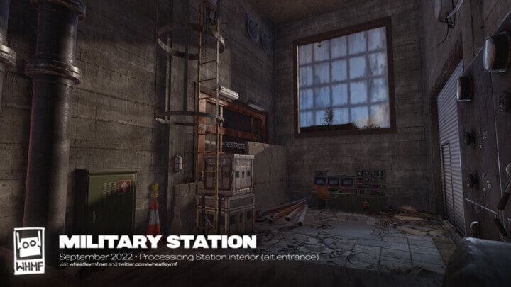 Rust MILITARY STATION Prefabs