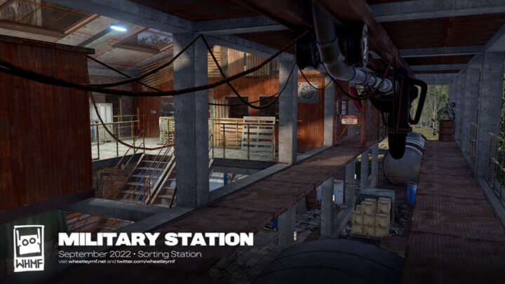 Rust MILITARY STATION Prefabs