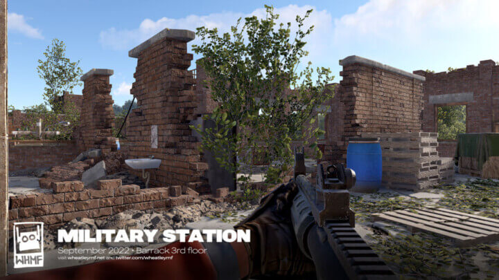 Rust MILITARY STATION Prefabs