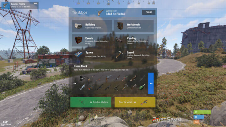 Rust Tiers Mode All Products